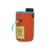 Topo Designs Mountain Chalk Bag for rock climbing and bouldering in lightweight recycled clay orange nylon.