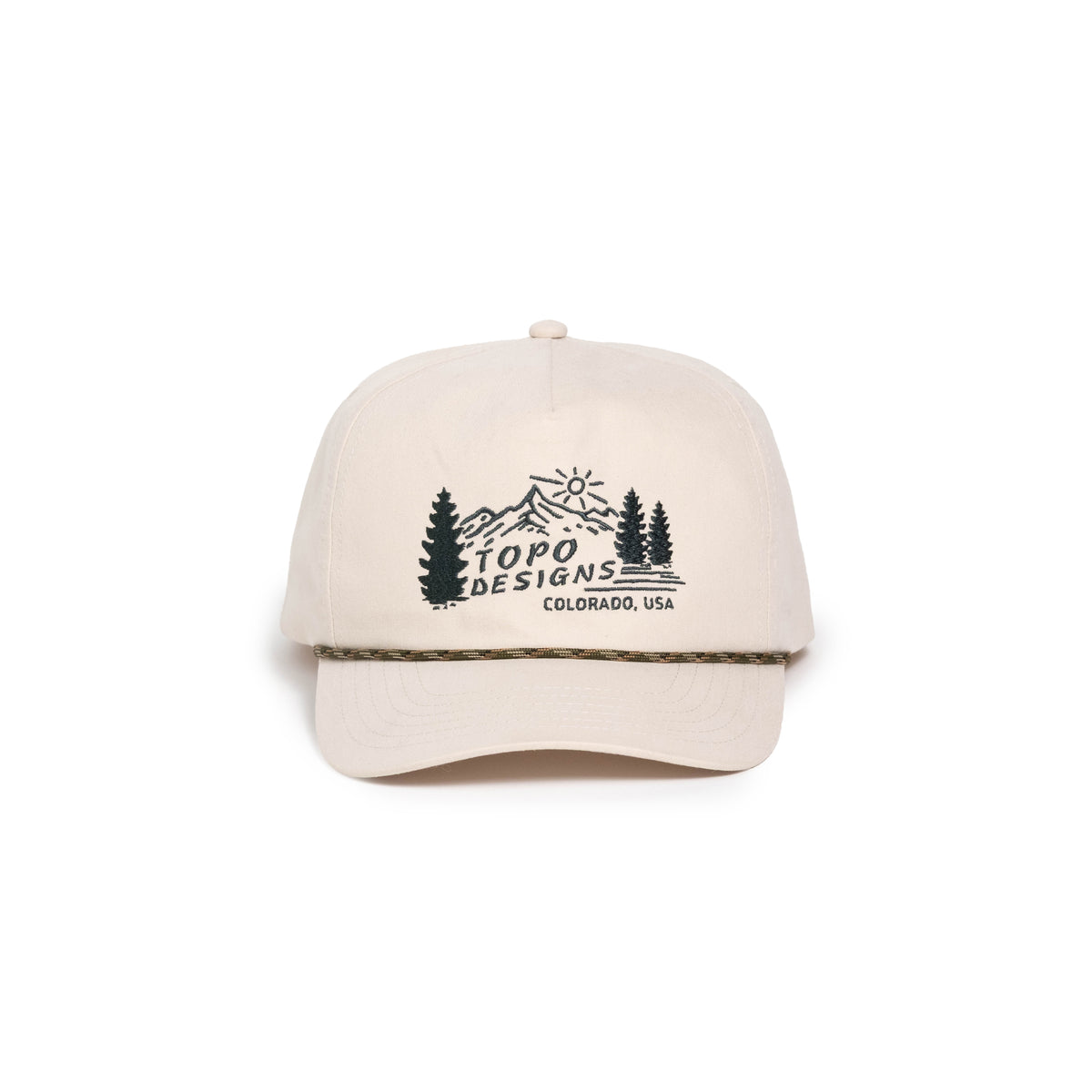 Twill Rope Cap - Mountain Scene | Accessories/Hats | Topo Designs Canada