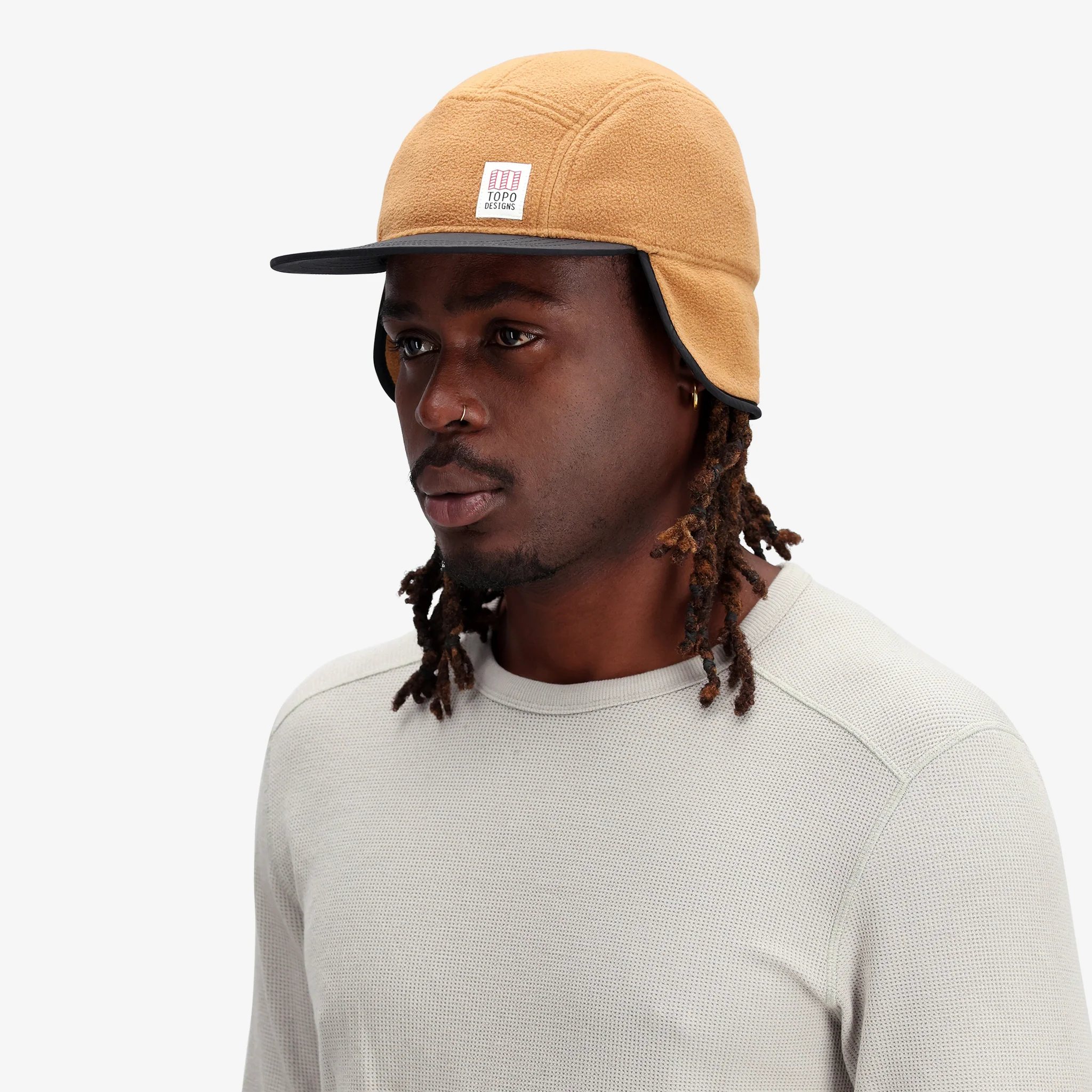 Fleece ball deals cap