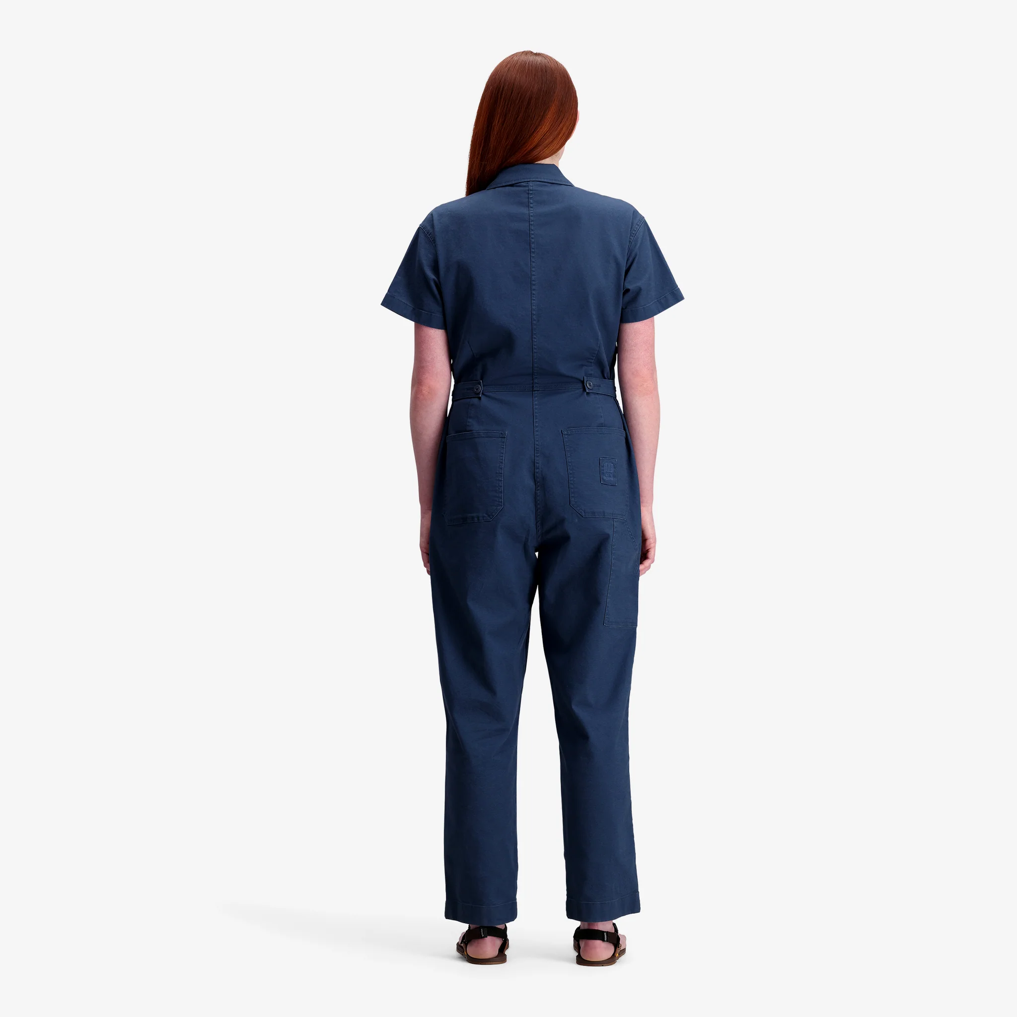 Womens 2024 navy coveralls