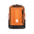 Topo Designs Global Travel Bag 30L Durable Carry On Convertible Laptop Travel Backpack in Clay orange.