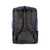 Backpack straps & sternum strap on Topo Designs Global Travel Bag 40L Durable Convertible Laptop carryon in Navy blue.