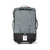 Topo Designs Global Travel Bag Roller durable carry-on convertible laptop backpack rolling suitcase in Charcoal gray.