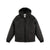 Topo Designs Mountain Puffer Primaloft insulated Hoodie jacket in Black.