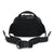 Padded RidgeBack back panel and waist belt on Topo Designs Mountain Hip Pack lumbar bum bag in Black.