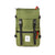 Front Product Shot of the Topo Designs Rover Pack Classic in Olive green