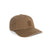 Topo Designs Mountain Ball Cap cotton logo hat in Dark Khaki brown.