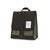 Topo Designs Cooler Bag insulated lunch box in olive black recycled nylon.
