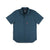 Topo Designs Men's Global Shirt Short Sleeve 30+ UPF rated travel shirt in Pond Blue.