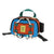 Topo Designs Mountain Hip Pack lumbar bum bag in lightweight recycled clay orange blue nylon.