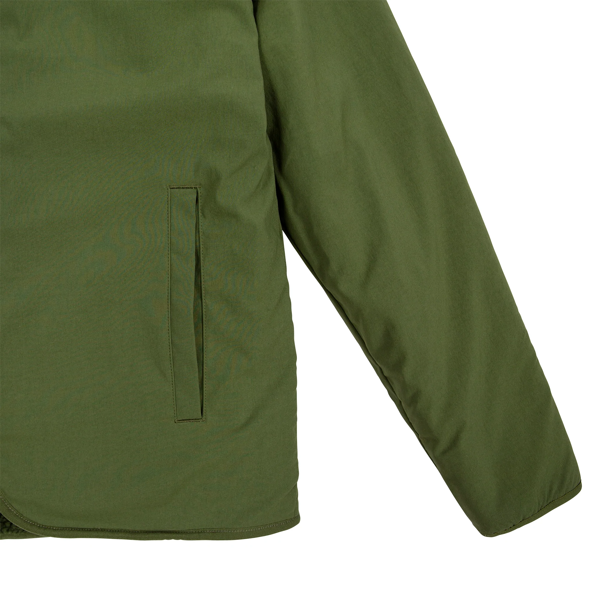 Army green 2025 sherpa jacket