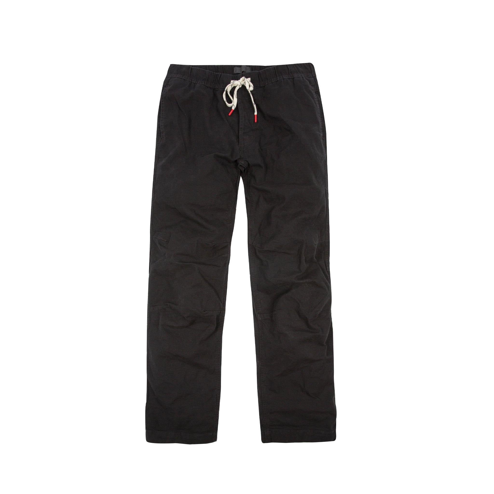 Black Low Crotch Pants Organic Cotton Lycra