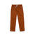 Front product shot of Topo Designs Men's Dirt Pants in Brick orange.