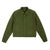 Front product shot of Topo Designs Women's Dirt Jacket in Olive green.